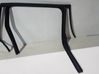 Rubber seal rear door window/glass 31352215