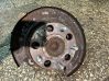 Rear wheel hub 