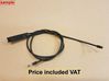Engine bonnet/hood lock release cable 51237060552