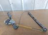 Front door window regulator with motor 8196037