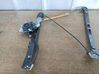 Front door window regulator with motor 8196038