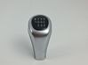Gear lever shifter trim leather/knob 