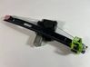 Rear door window regulator with motor 7075884