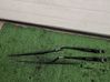 Front wiper blade arm 