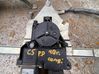 Front door window regulator with motor 12800082
