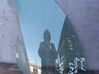 Front door window glass four-door 1212123