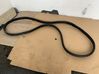 Rubber seal loading door 