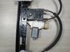 Front door window regulator with motor 