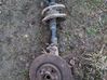 Amortiguador delantero con muelle espiral 