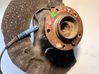 Front wheel hub spindle knuckle 75856