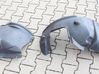 Front wheel arch liner splash guards 7059372
