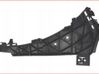 Front bumper mounting bracket 4L0807284B
