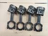Piston with connecting rod 0000