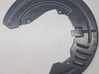 Front brake disc dust cover plate 22802366