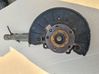 Front wheel hub spindle knuckle 7L0407257A
