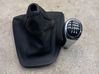 Gear lever shifter trim leather/knob 7595283