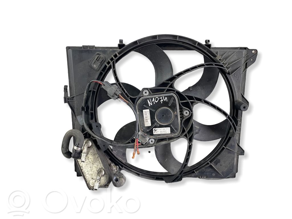 Elektrisks radiatoru ventilators