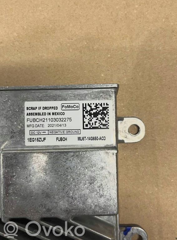 MU5T-14G650-ACD Ford Mustang Mach-E Unité / module navigation GPS, 230 ...