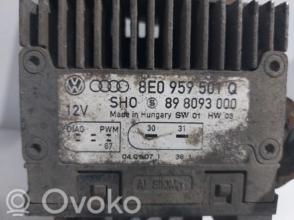 8E0959501Q Audi A4 S4 B6 8E 8H Relais Kühlerlüfter, 58.14 € | RRR