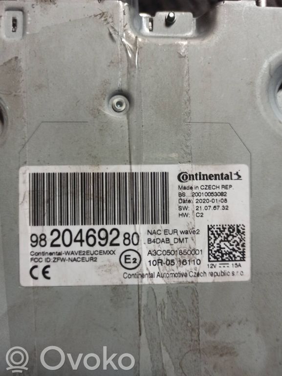 9820469280Peugeot3008IIUnité/modulenavigationGPS,329,41€|OVOKO