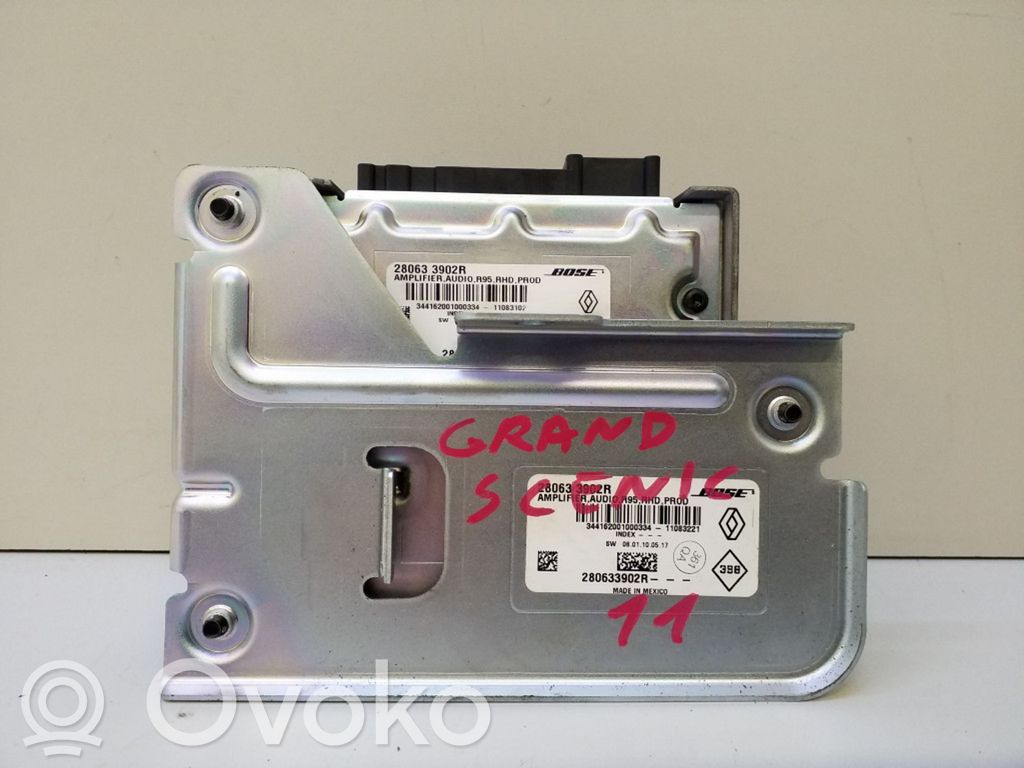 280633902R Renault Scenic III - Grand scenic III Endstufe Audio 