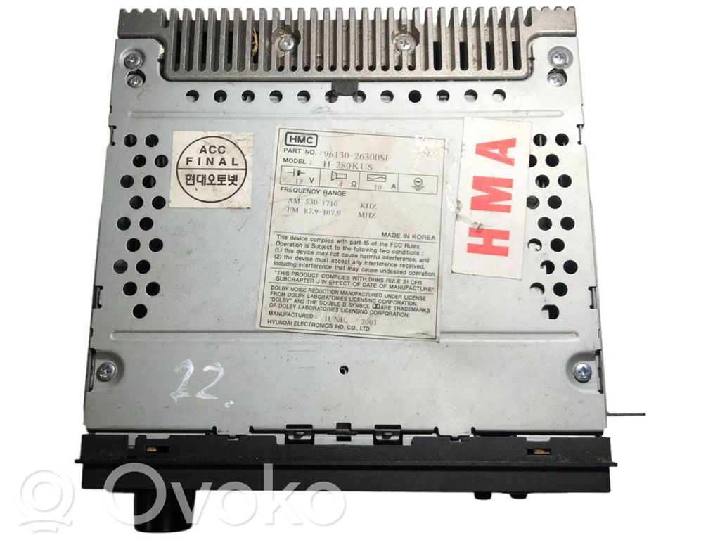 【格安saleスタート】 9613026300SF Hyundai Getz Radio/CD/DVD/GPS head unit, €45.00 ミュージック