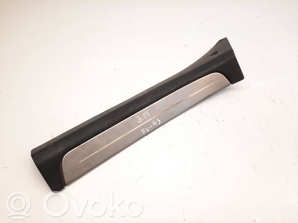 Aizmugurējā sliekšņa dekoratīvā apdare (ārējā)