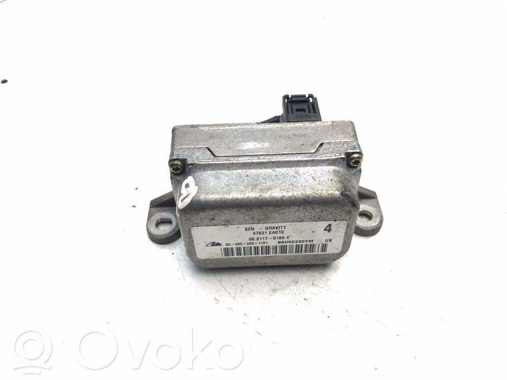 ESP (elektroniskās stabilitātes programmas) sensors (paātrinājuma sensors)