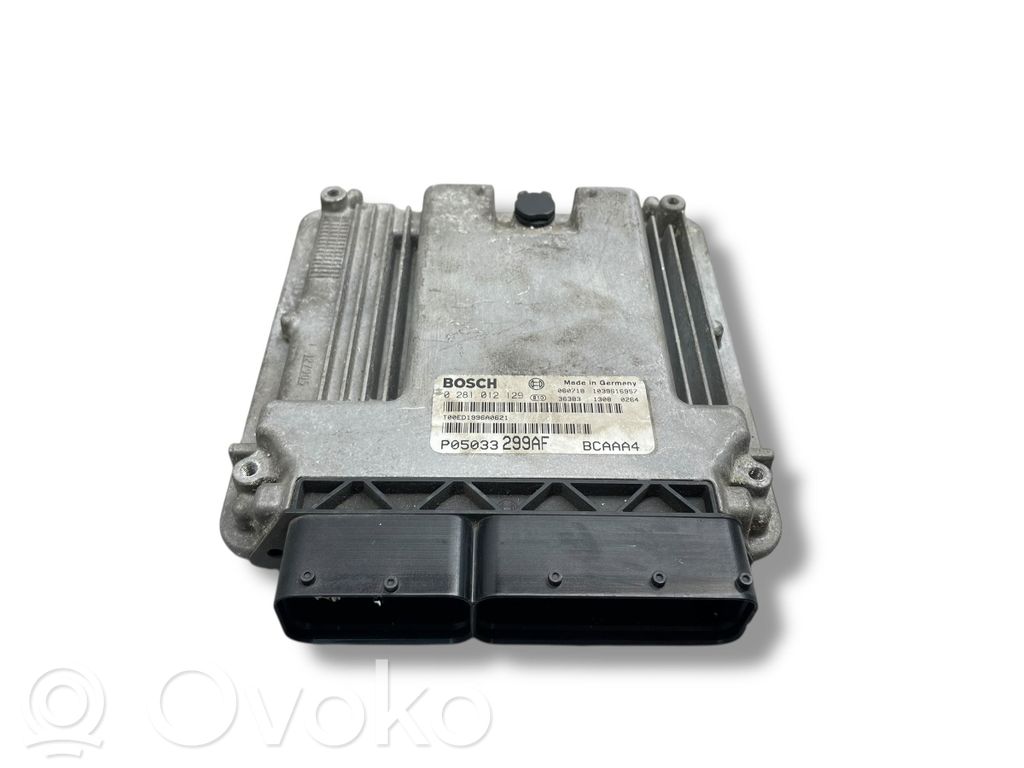 Motora vadības bloka ECU
