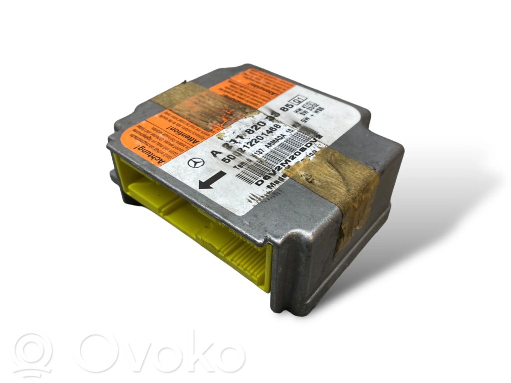 Gaisa spilvenu vadības bloks