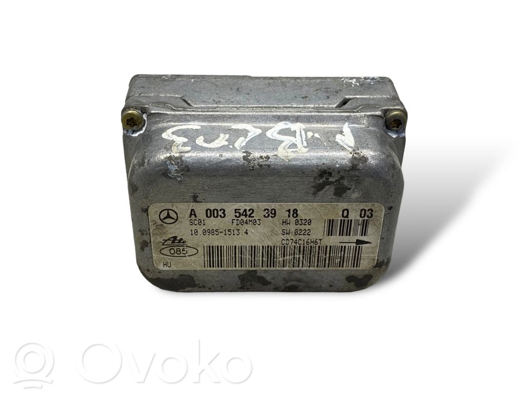 ESP (elektroniskās stabilitātes programmas) sensors (paātrinājuma sensors)