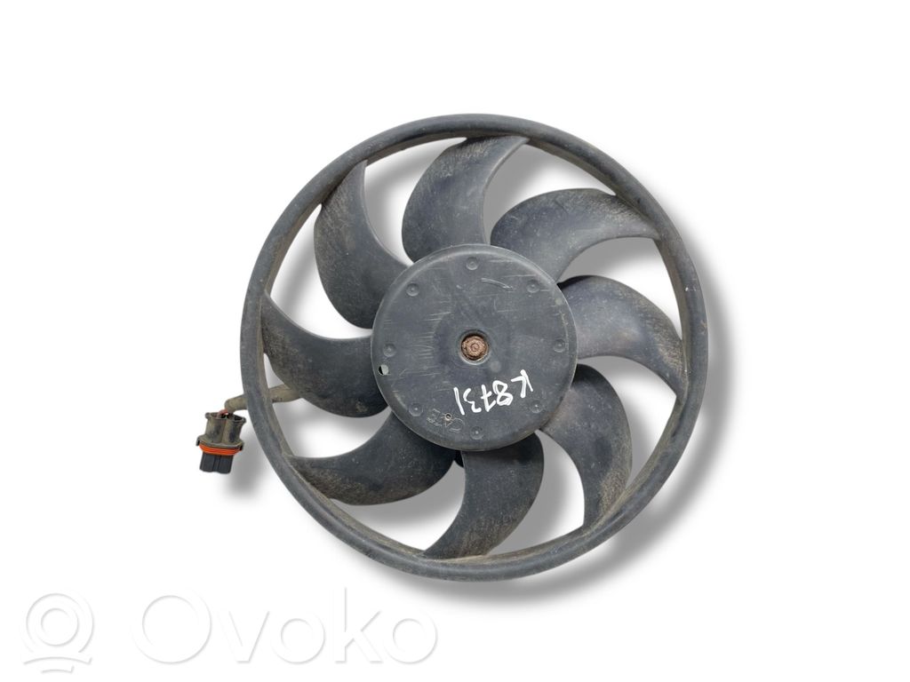 Elektrisks radiatoru ventilators