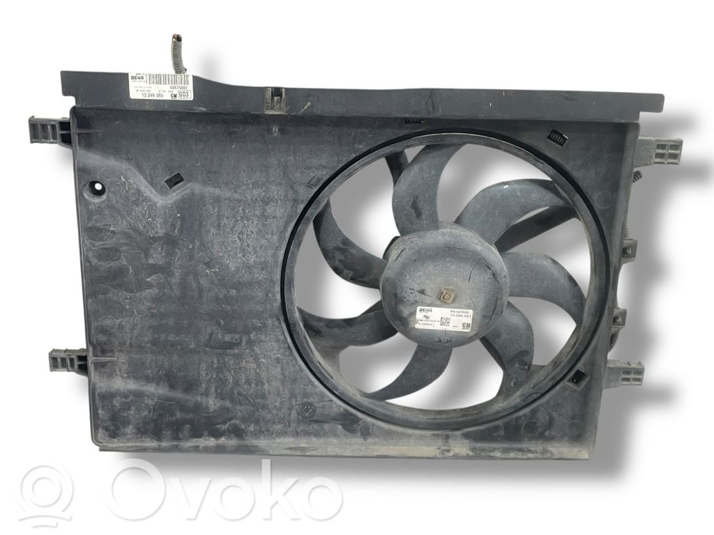 Elektrisks radiatoru ventilators