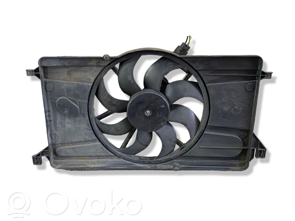 Elektrisks radiatoru ventilators