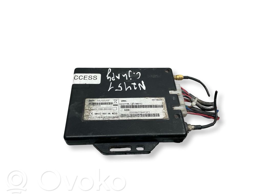 Navigācijas (GPS) vadības bloks