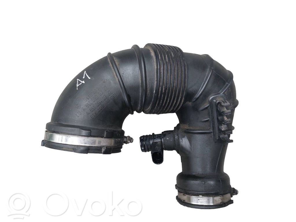 A6510940797 Mercedes-Benz C W204 Ansaugrohr Ansaugschlauch  