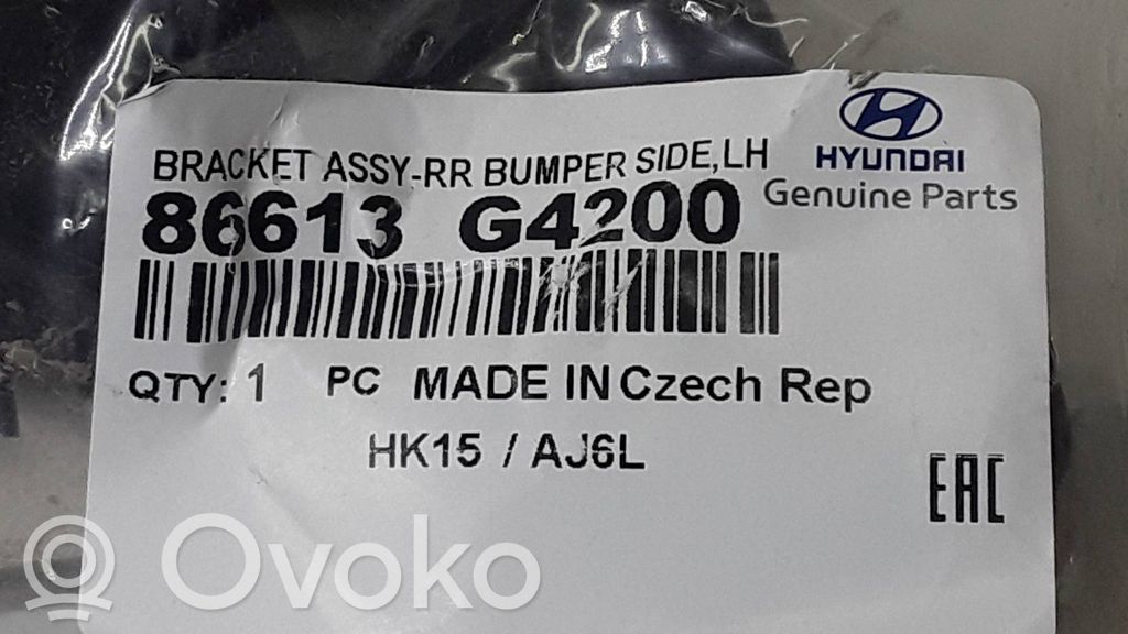 86613G4200 Hyundai i30 Halterung Stoßstange Stoßfänger hinten  