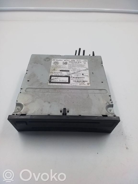 5G0035874 Volkswagen Golf VII Navigacijos (GPS) CD/DVD skaitytuvas, 85 ...