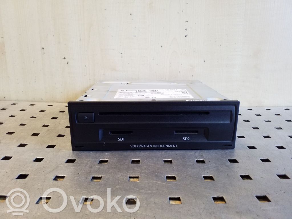 3Q0035874A Volkswagen PASSAT B8 Navigacijos (GPS) CD/DVD skaitytuvas ...
