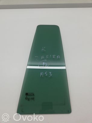 Opel Zafira B Rear vent window glass 