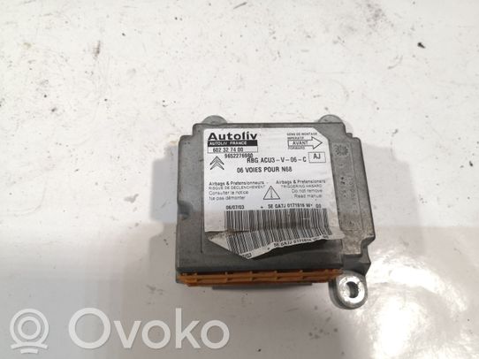 Citroen Xsara Picasso Centralina/modulo airbag 