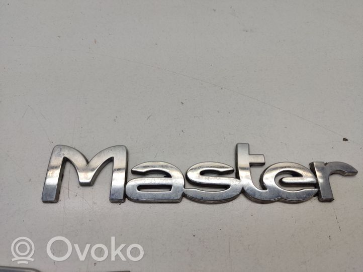 Renault Master II Manufacturers badge/model letters 