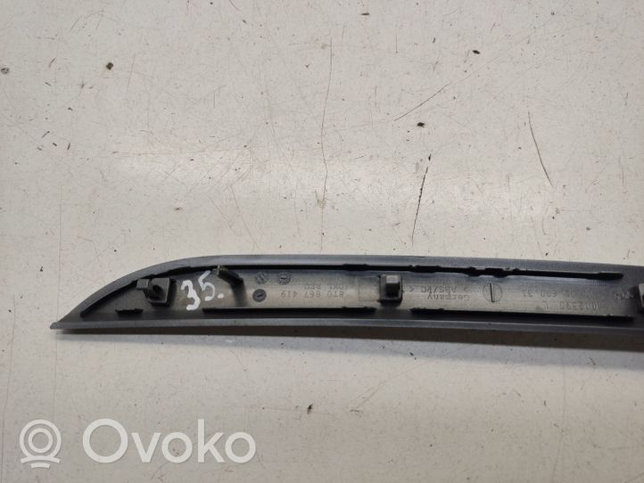 Audi A5 8T 8F Moulure de porte arrière 8T0867419