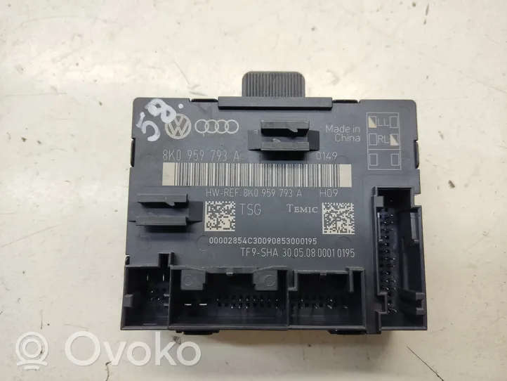 Audi A5 8T 8F Durų elektronikos valdymo blokas 8K0959793