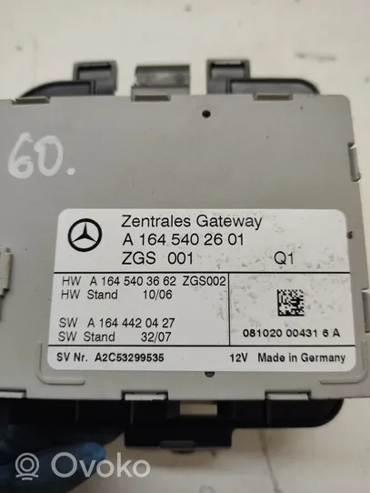 Mercedes-Benz ML W164 Gateway valdymo modulis A1645402601