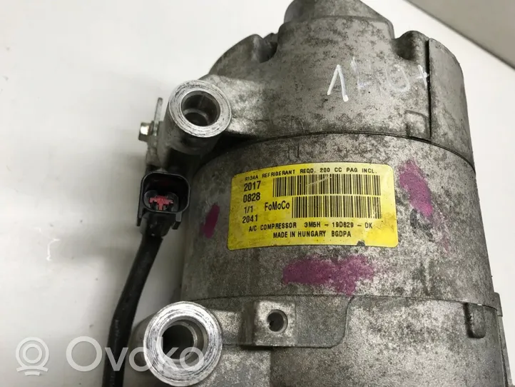 Ford C-MAX I Air conditioning (A/C) compressor (pump) 3M5H19D629DK