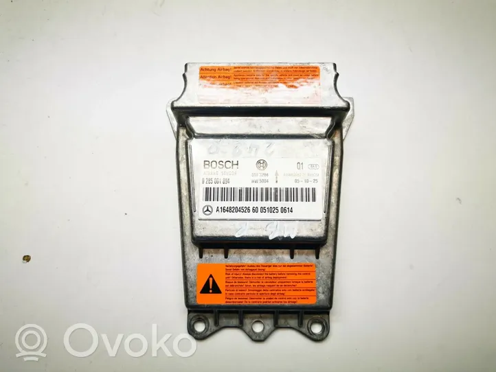 Mercedes-Benz R W251 Airbag control unit/module A1648204526