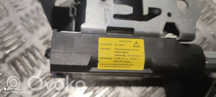 Volvo S60 Middle seatbelt (rear) 34078324A