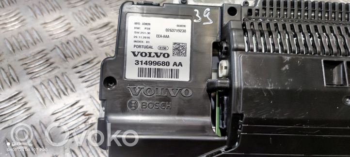 Volvo S90, V90 Licznik / Prędkościomierz 31499680