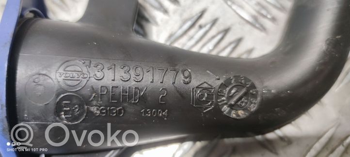 Volvo V60 Rurka wlewu płynu do spryskiwaczy szyb 31391779